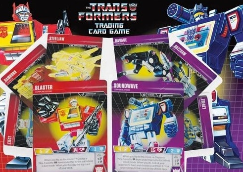 Blaster Vs Soundwave Deck Transformers Trading Card Game theme deck New 