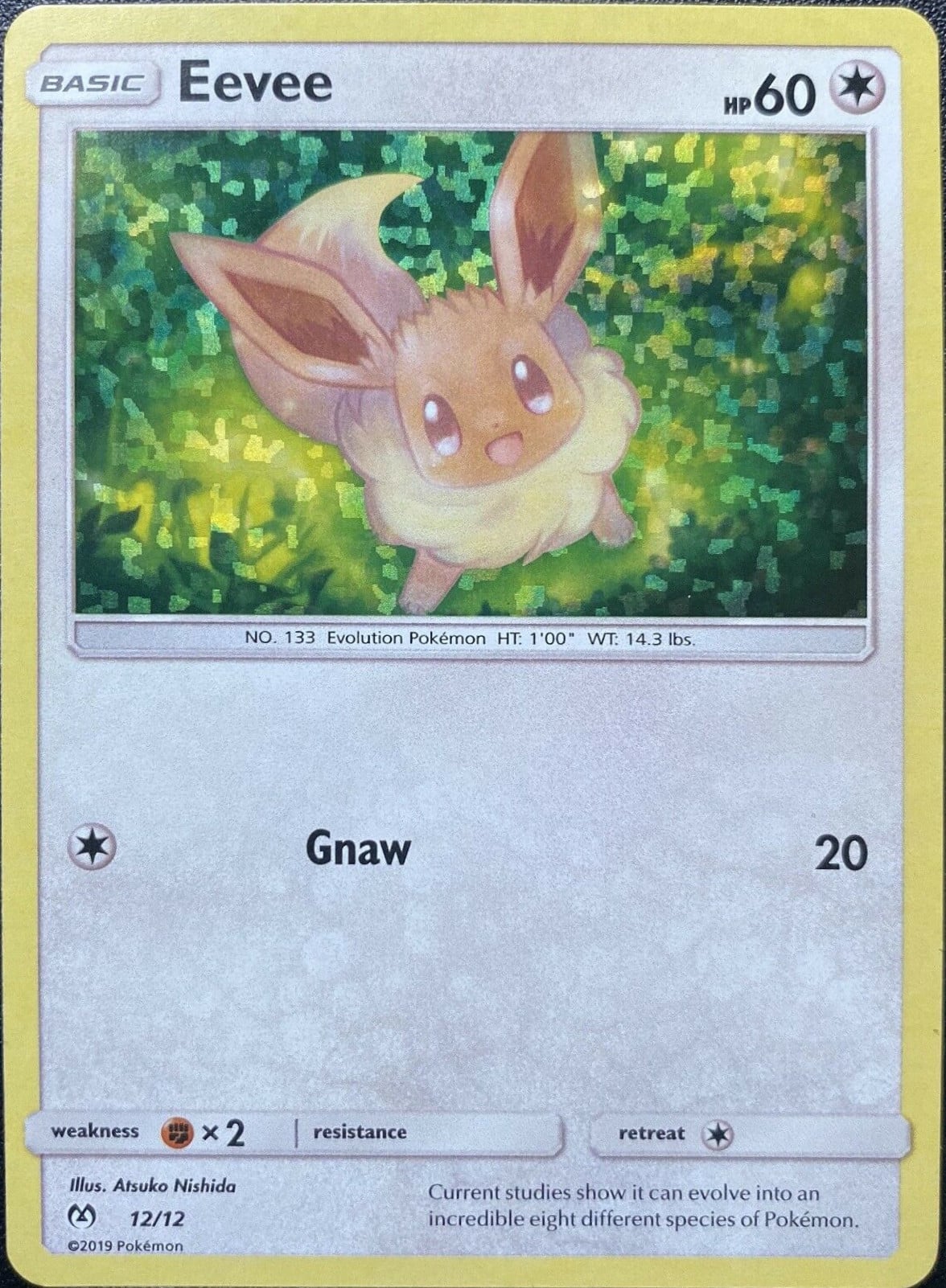 Onix Holo - McDonald's Collection 2019 Pokémon card 9/12