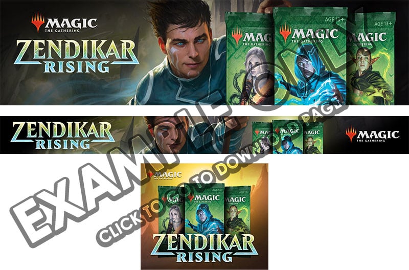 Zendikar Rising banners