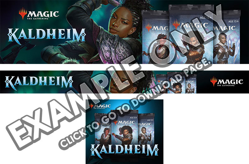 MTG Kaldheim Banners