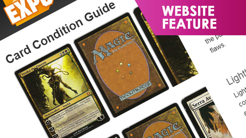 New Website Feature - Customizable Card Condition Guide