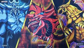 Yu-Gi-Oh "Gods(Obelisk, Slifer, Ra) Playmat