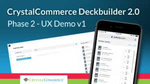 CrystalCommerce Deckbuilder 2.0 - Phase 2 - UX Demo V1