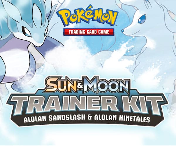 Pokemon - Alolan Sandslash and Alolan Ninetales Trainer Kit