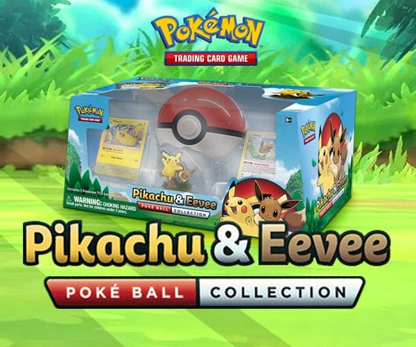 Pokemon Pikachu And Eevee Poke Ball Collection
